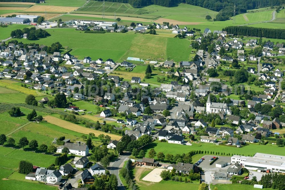 Aerial image Altenbüren - Village view in Altenbueren in the state North Rhine-Westphalia, Germany