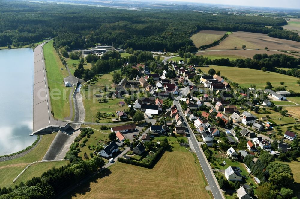 Aerial photograph Altmörbitz - Village view of Altmoerbitz in the state Saxony