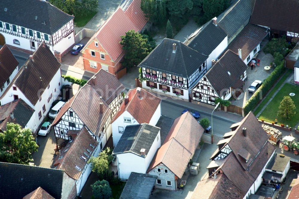 Barbelroth from the bird's eye view: Village view in Barbelroth in the state Rhineland-Palatinate