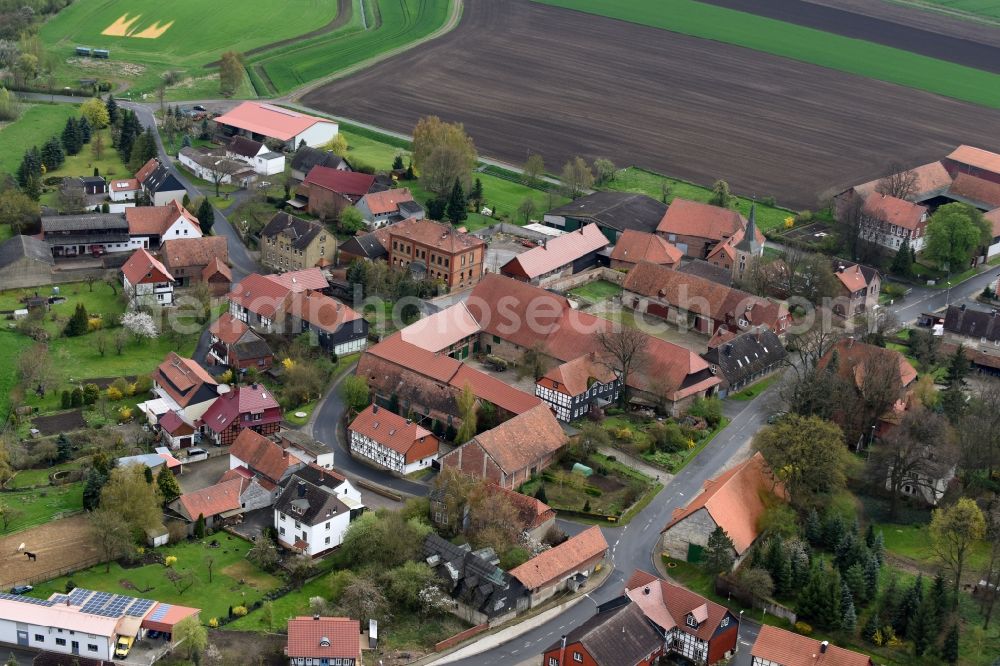 Aerial photograph Barnstorf - Village view of Barnstorf in the state Lower Saxony