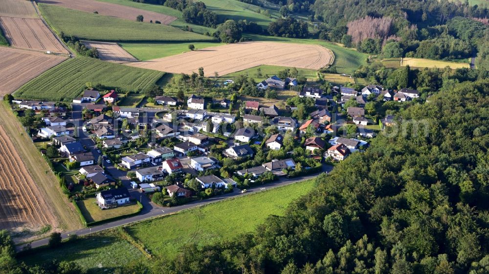 Aerial photograph Bennerscheid - Village view in Bennerscheid in the state North Rhine-Westphalia, Germany