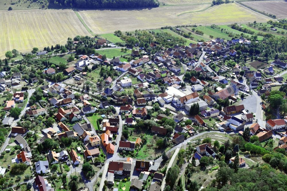 Aerial photograph Breitungen - Village view in Breitungen in the state Saxony-Anhalt, Germany