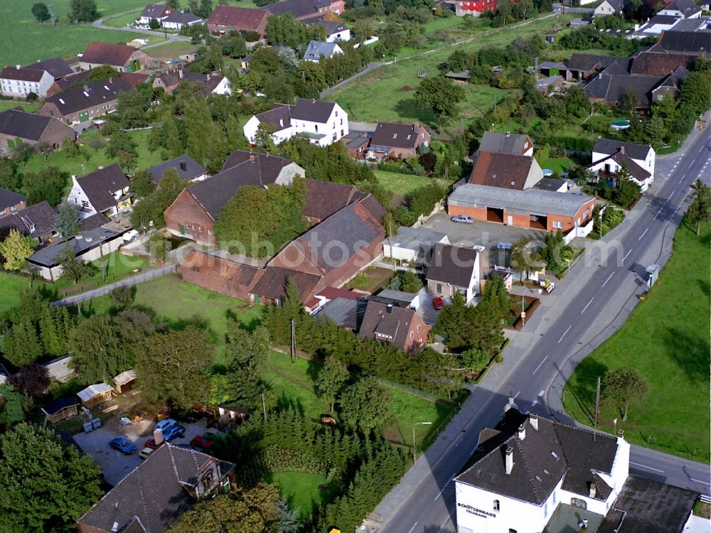 Aerial image Eversael - Village view in Eversael in the state North Rhine-Westphalia, Germany