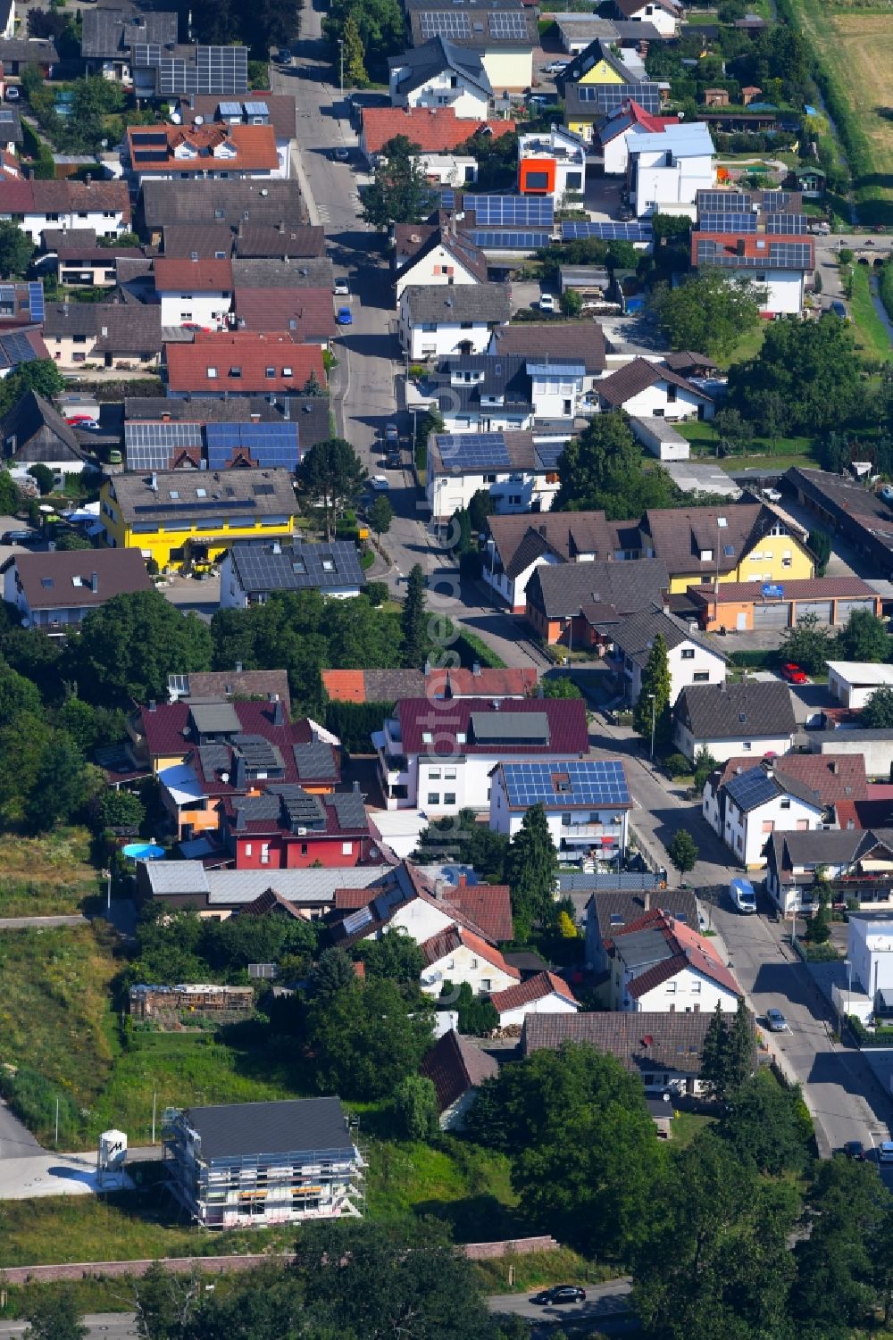 Aerial photograph Förch - Village view in Foerch in the state Baden-Wurttemberg, Germany