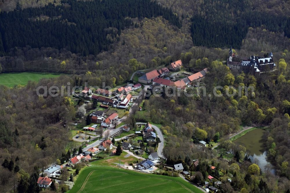 Aerial photograph Friesdorf - Village view of Friesdorf in the state Saxony-Anhalt