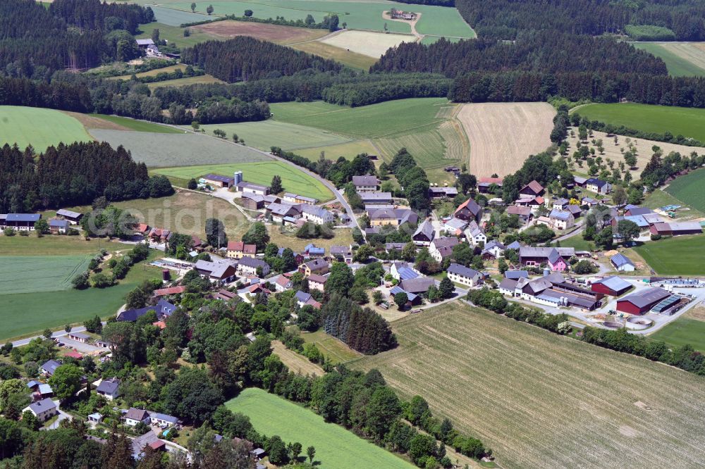 Aerial photograph Förstenreuth - Village view in Foerstenreuth in the state Bavaria, Germany