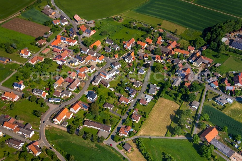 Aerial photograph Gembeck - Village view in Gembeck in the state Hesse, Germany