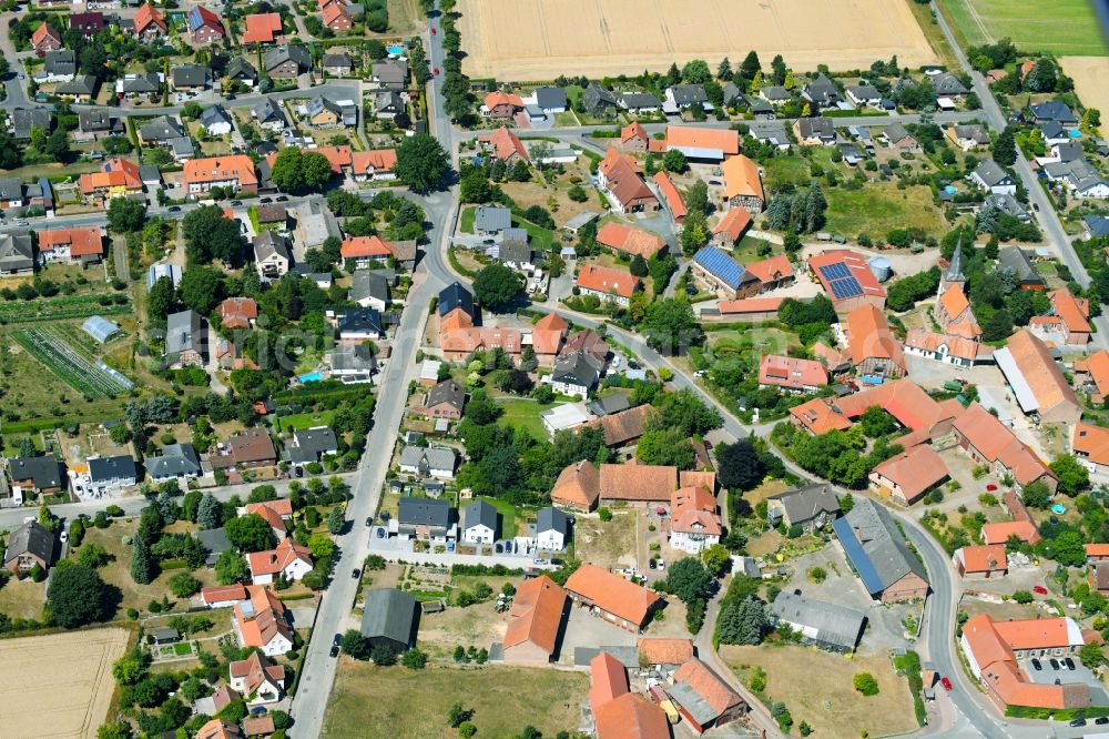 Aerial photograph Grassel - Village view in Grassel in the state Lower Saxony, Germany