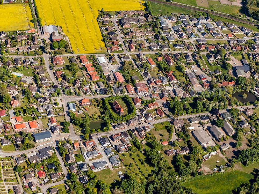 Aerial photograph Großenbrode - Village - View in Grossenbrode in the state Schleswig-Holstein, Germany