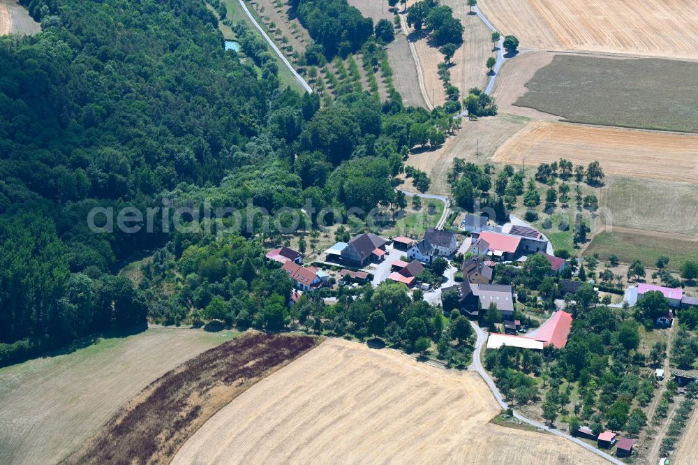 Aerial photograph Heßlingshof - Village view in Hesslingshof in the state Baden-Wuerttemberg, Germany