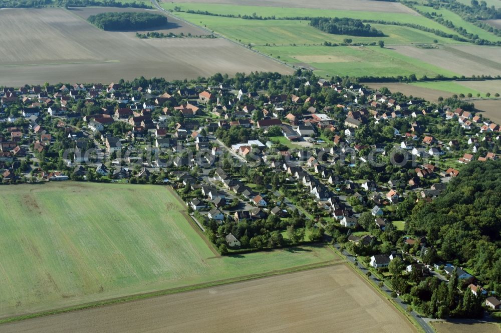 Aerial image Hordorf - Village view of Hordorf in the state Lower Saxony