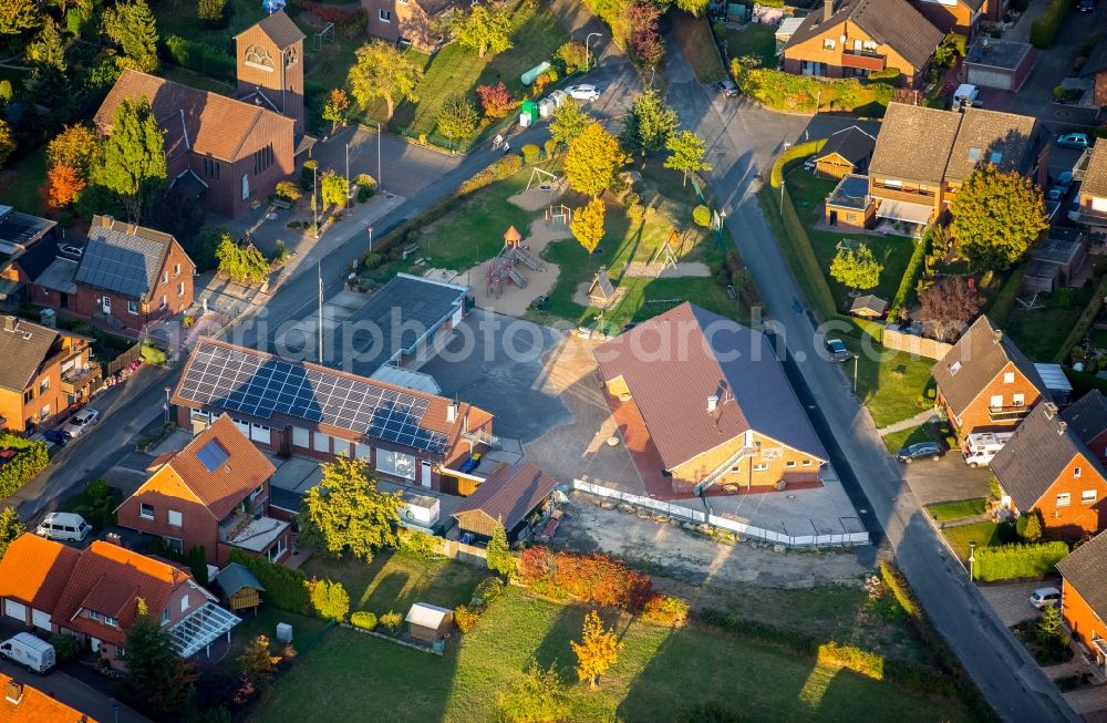 Aerial photograph Werne - Village view of Horst in Werne in the state North Rhine-Westphalia