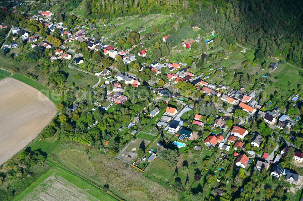 Aerial image Hortwinkel - Village view in Hortwinkel in the state Brandenburg, Germany