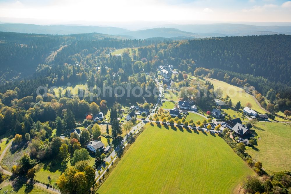 Jagdhaus from the bird's eye view: Village view of Jagdhaus in the state North Rhine-Westphalia