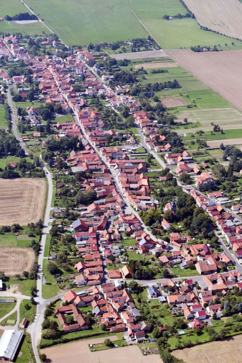 Aerial image Kammerforst - Village view in Kammerforst in the state Thuringia, Germany