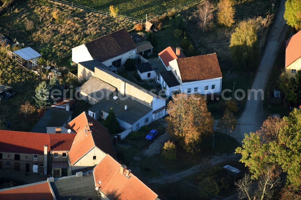 Aerial photograph Klaistow - Village view of Klaistow in the state Brandenburg