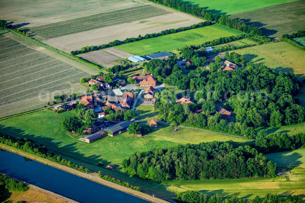 Aerial image Bollensen - Village view in Klein Bollensen in the state Lower Saxony, Germany