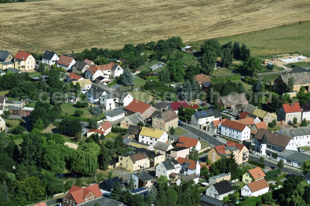 Aerial photograph Liemehna - Village view of Liemehna in the state Saxony