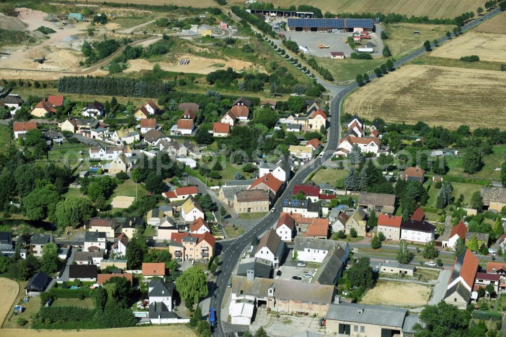 Aerial photograph Liemehna - Village view of Liemehna in the state Saxony