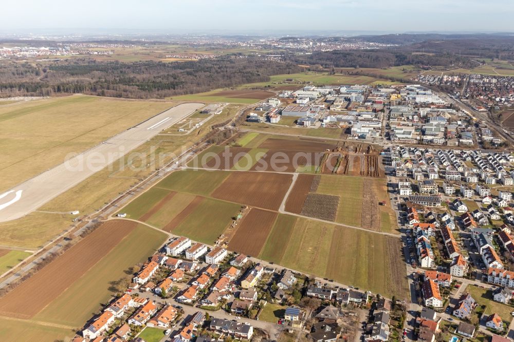 Aerial photograph Malmsheim - Village view in Malmsheim in the state Baden-Wuerttemberg, Germany