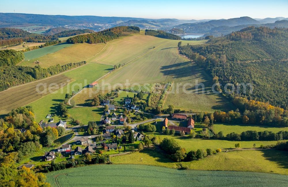 Aerial photograph Mülsborn - Village view of Muelsborn in the state North Rhine-Westphalia