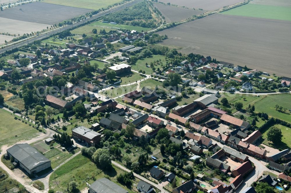 Aerial photograph Nahrstedt - Village view of Nahrstedt in the state Saxony-Anhalt