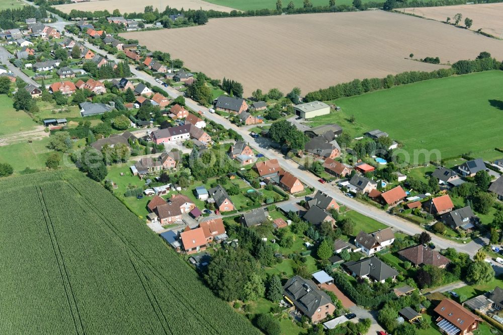 Aerial photograph Niendorf-Stecknitz - Village view of Niendorf-Stecknitz in the state Schleswig-Holstein