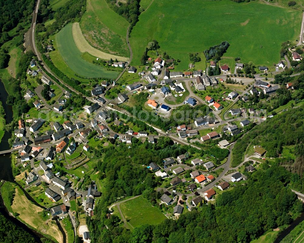 Nohen from the bird's eye view: Village view in Nohen in the state Rhineland-Palatinate, Germany