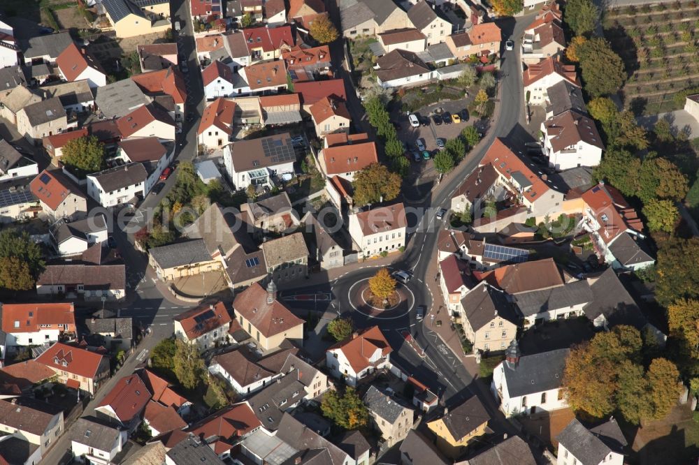 Aerial photograph Stadecken-Elsheim - Village view in the district Elsheim in Stadecken-Elsheim in the state Rhineland-Palatinate, Germany