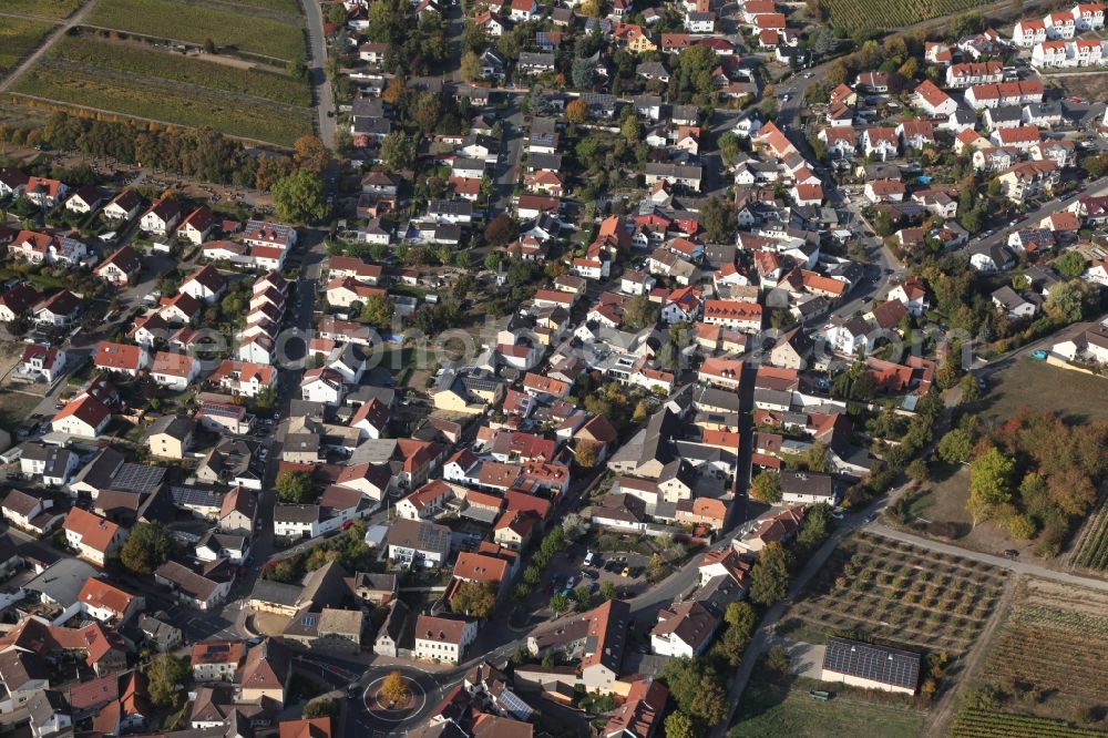 Aerial image Stadecken-Elsheim - Village view in the district Elsheim in Stadecken-Elsheim in the state Rhineland-Palatinate, Germany