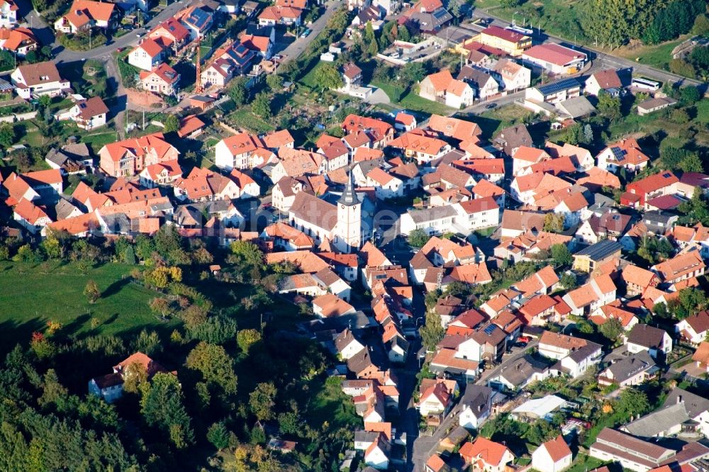 Aerial photograph Gossersweiler-Stein - Village view in the district Gossersweiler in Gossersweiler-Stein in the state Rhineland-Palatinate