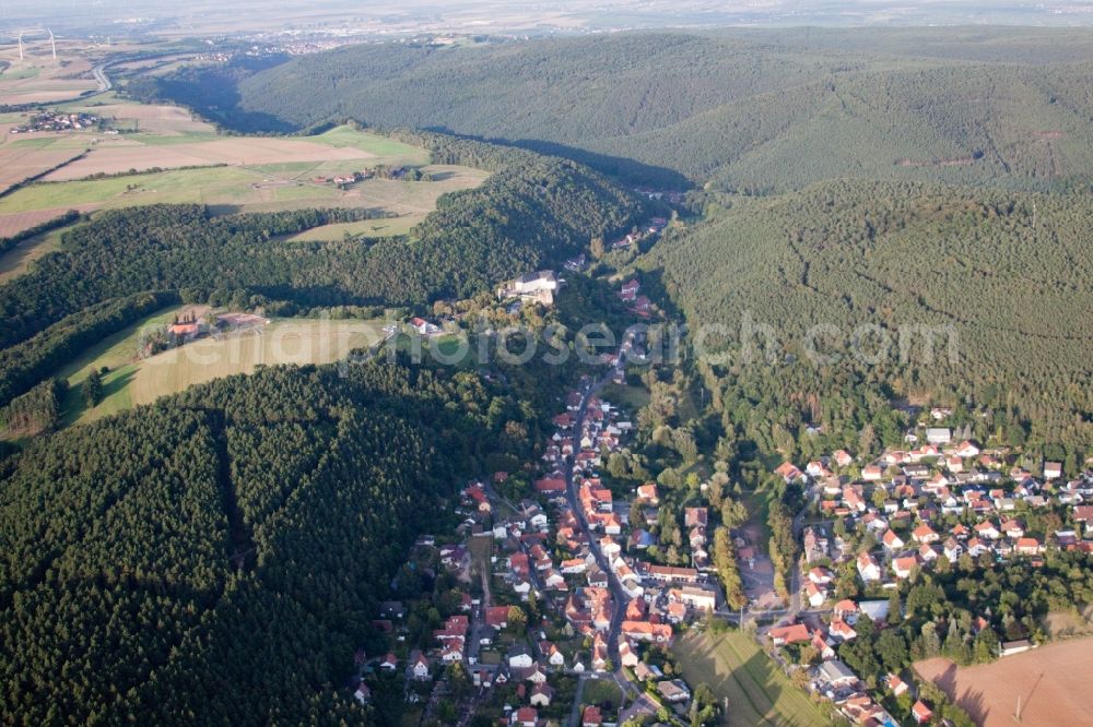 Aerial image Altleiningen - Village view in the district Hoeningen in Altleiningen in the state Rhineland-Palatinate