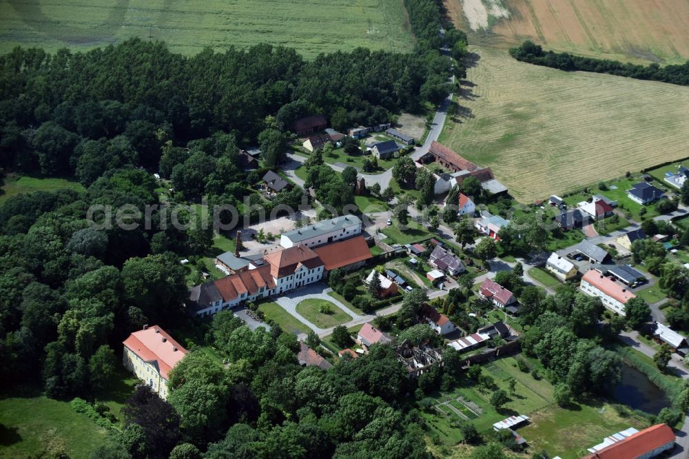 Aerial image Pietzpuhl - Village view of Pietzpuhl in the state Saxony-Anhalt