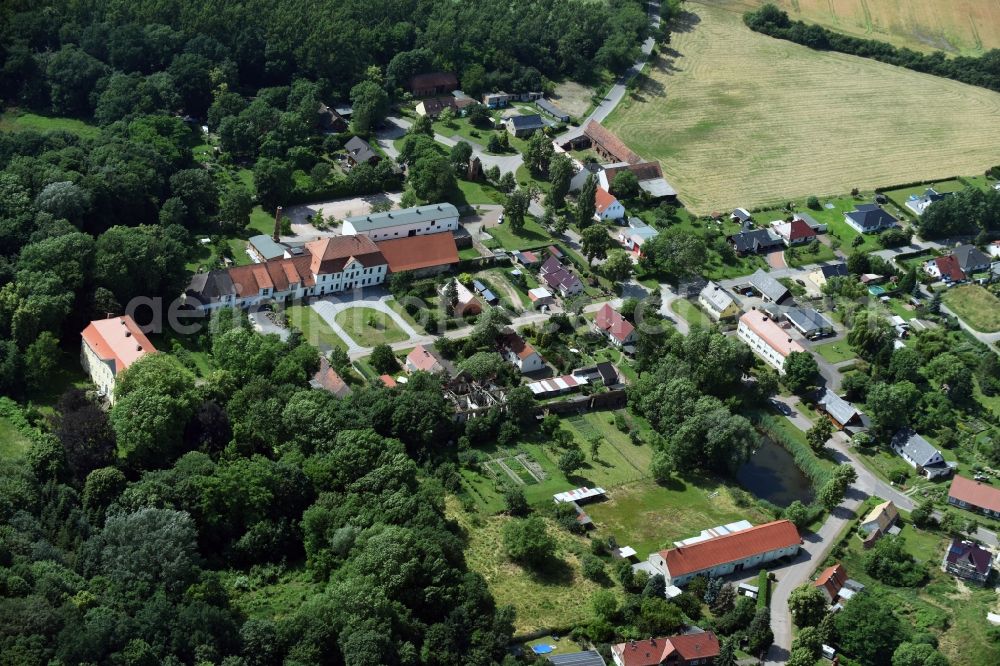 Aerial photograph Pietzpuhl - Village view of Pietzpuhl in the state Saxony-Anhalt