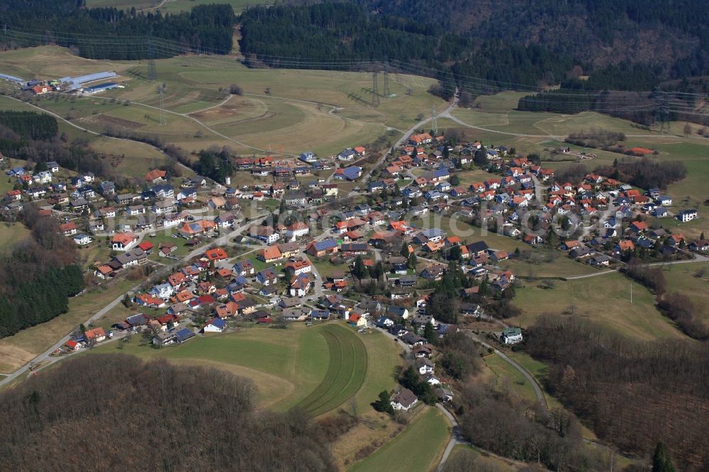 Aerial photograph Rippolingen - Village view in Rippolingen in the state Baden-Wuerttemberg, Germany