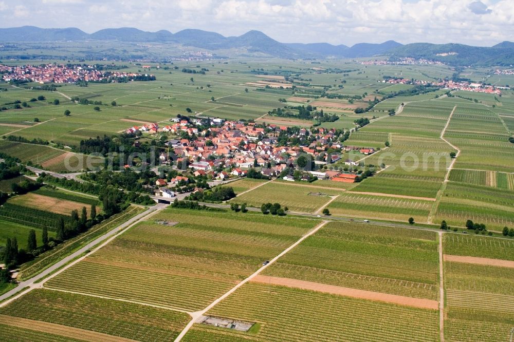 Aerial photograph Roschbach - Village view in Roschbach in the state Rhineland-Palatinate