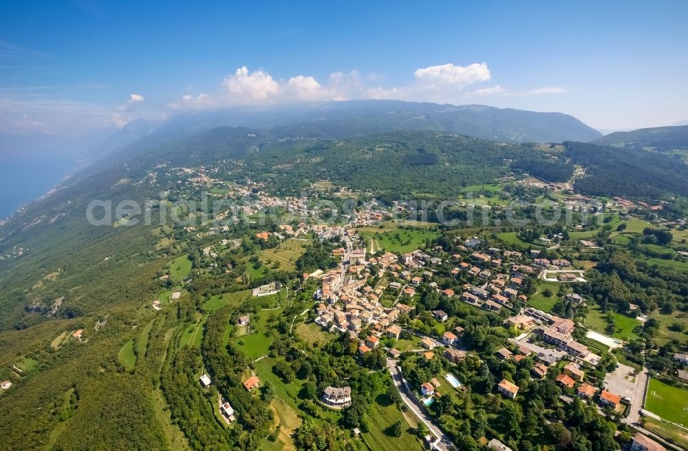 Aerial photograph San Zeno - Village view of San Zeno in Veneto, Italy