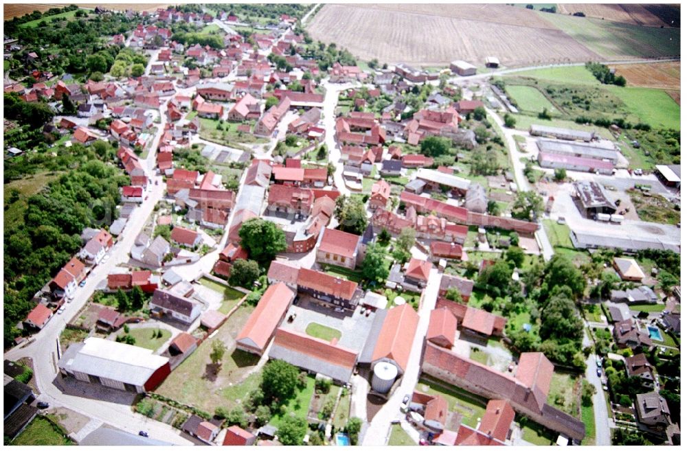 Aerial photograph Sargstedt - Village view of Sargstedt in the state Saxony-Anhalt