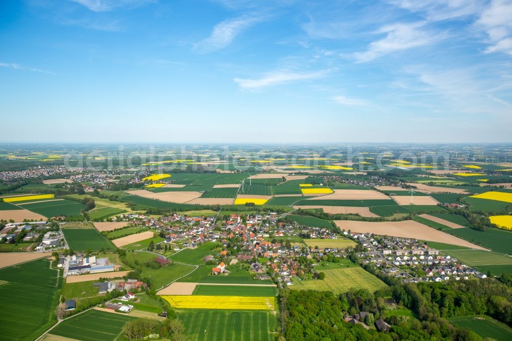 Aerial image Scheidingen - Village view of Scheidingen in the state North Rhine-Westphalia