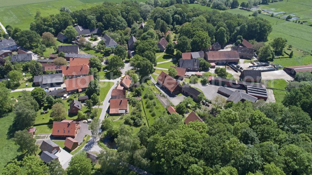 Aerial photograph Schreyahn - Village view in Schreyahn in the state Lower Saxony, Germany