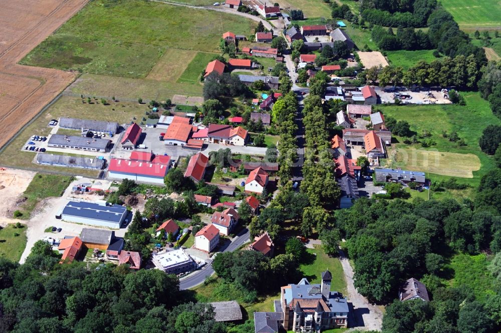 Aerial photograph Schulzendorf - Village view in Schulzendorf in the state Brandenburg, Germany