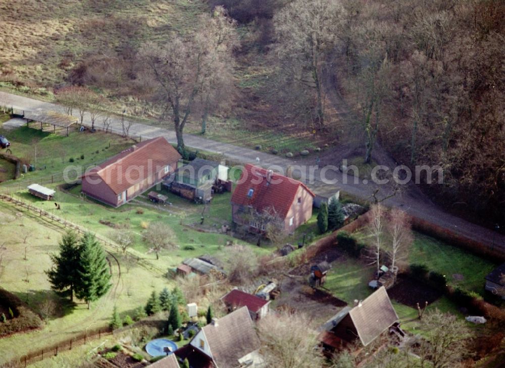 Aerial photograph Sonnenburg - Village view in Sonnenburg in the state Brandenburg, Germany