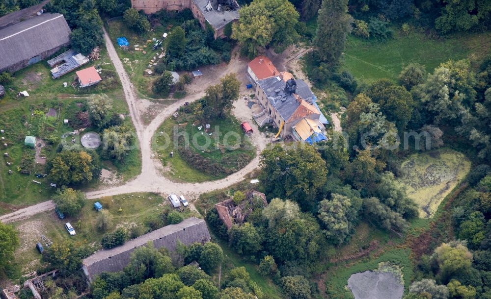 Sonnenburg from the bird's eye view: Village view in Sonnenburg in the state Brandenburg, Germany