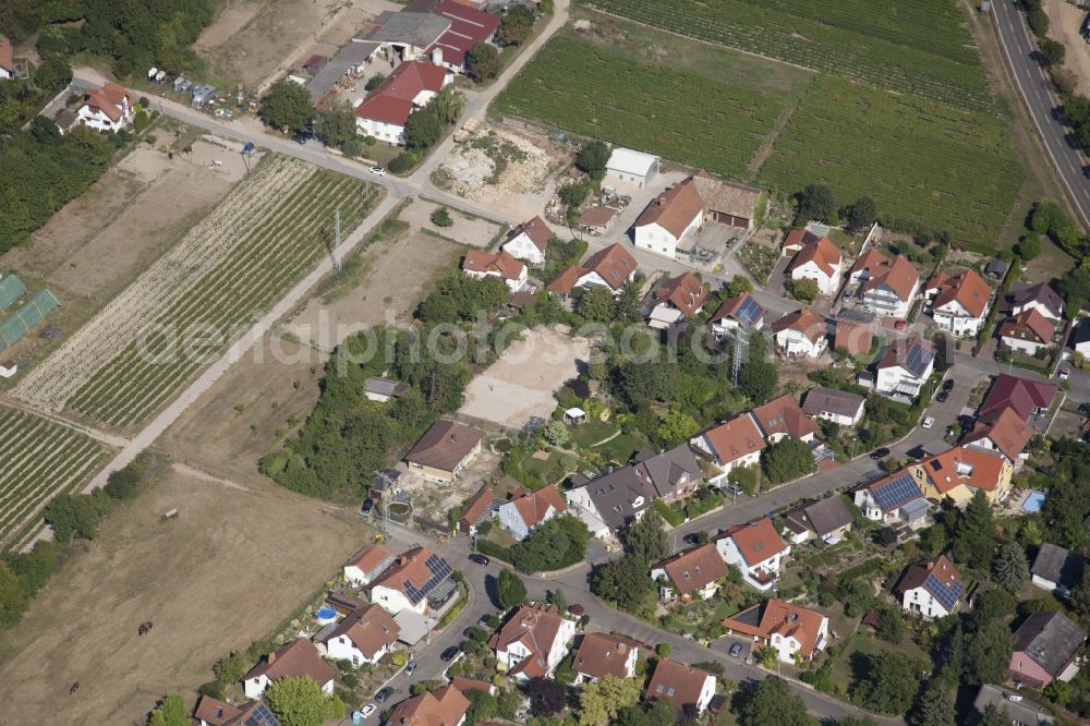 Stadecken-Elsheim from above - Village view of Stadecken-Elsheim in the state Rhineland-Palatinate