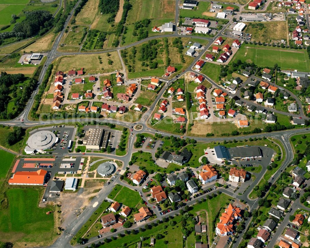 Aerial image Staufenberg - Village view in Staufenberg in the state Hesse, Germany