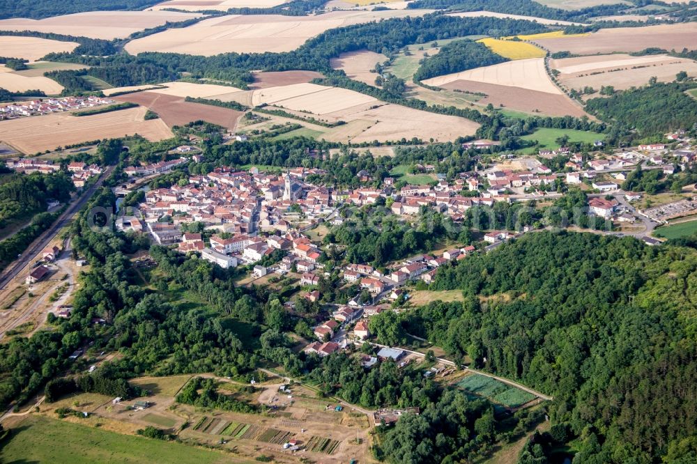 Aerial photograph Thiaucourt-Regnieville - Village view in Thiaucourt-Regnieville in Grand Est, France