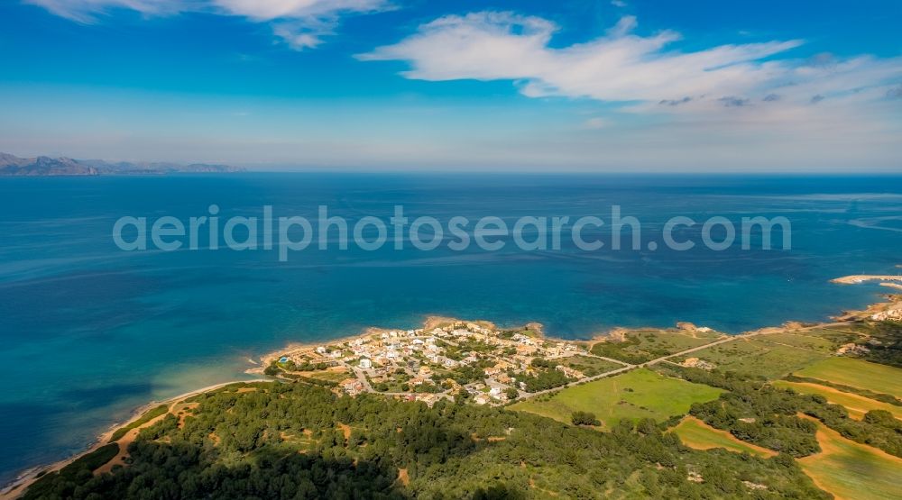 Aerial photograph Urbanitzacio s'Estanyol - Village view in Urbanitzacio s'Estanyol in Balearic island of Mallorca, Spain