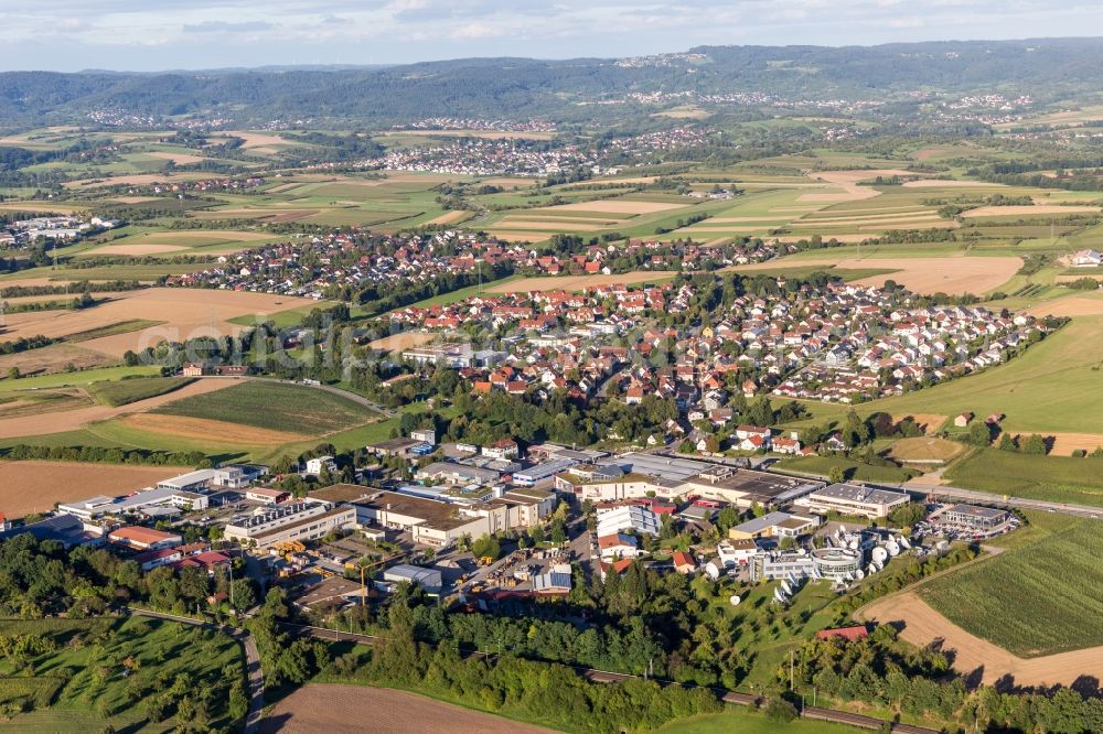 Aerial photograph Waldrems - Village view in Waldrems in the state Baden-Wurttemberg, Germany