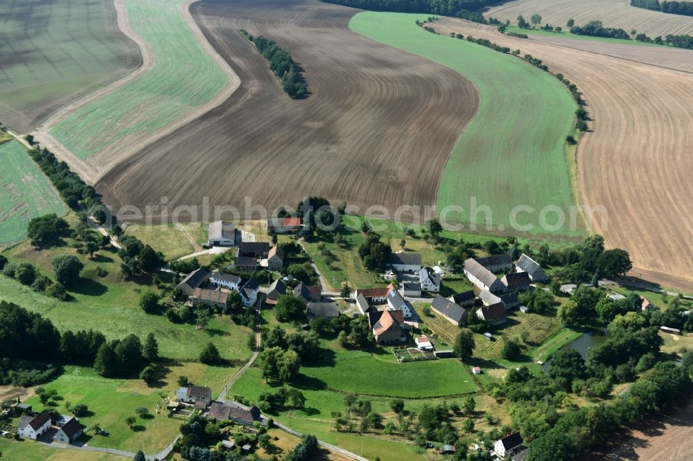 Aerial photograph Ziegelheim - Village view of Ziegelheim in the state Thuringia