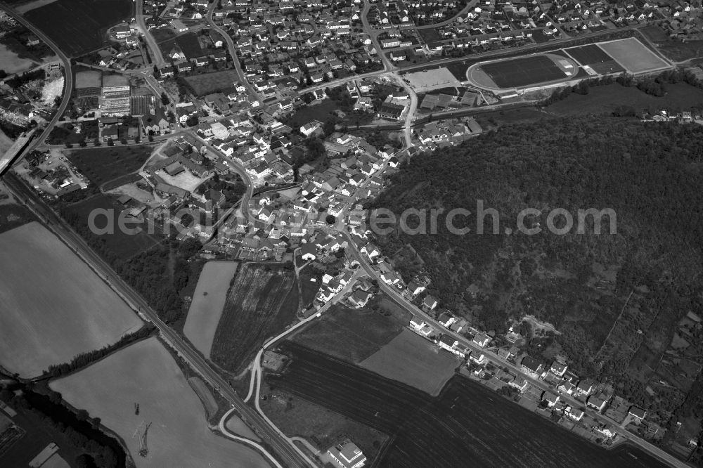 Aerial photograph Ebelsbach - Village - View of the district Hassberge belonging municipality in Ebelsbach in the state Bavaria